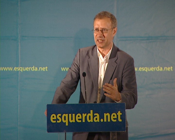 Comício de Francisco Louçã