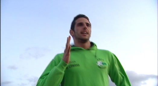 Marco Câmara campeão juvenil em Atletismo