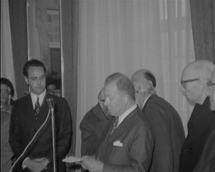 Tomada de posse de Mário Marchante como Governador do Distrito de Portalegre