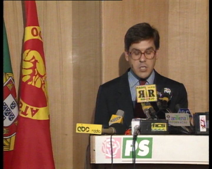 Conferência de imprensa do PS