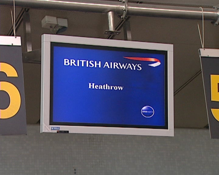 Situação nos aeroportos