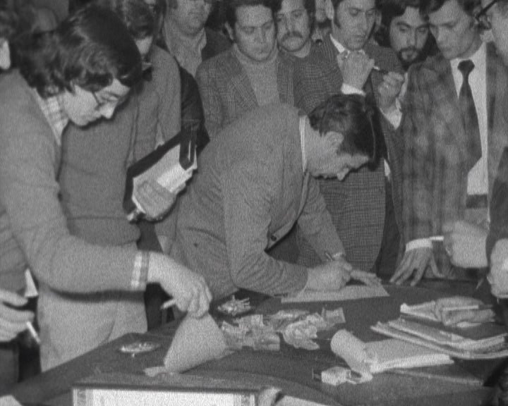 Reunião do Sindicato Nacional dos Empregados de Escritório e Caixeiros