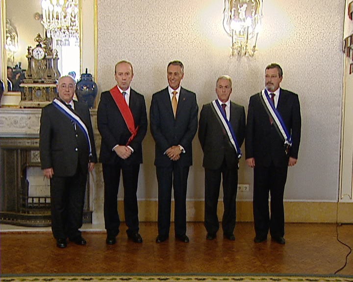 Santana Lopes condecorado