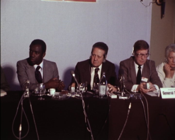 Conferência de imprensa da Internacional Socialista