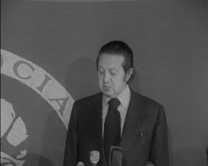 Conferência de imprensa de Mário Soares