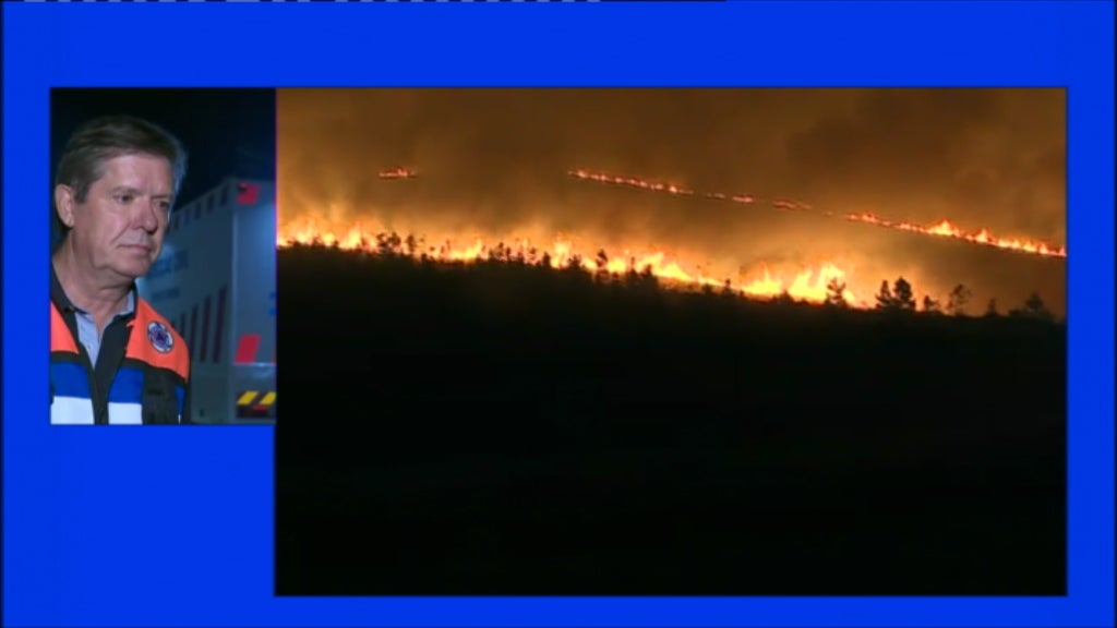 Incêndios no concelho da Pampilhosa da Serra