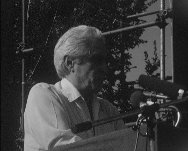 Comício contra a Lei da Reforma Agrária