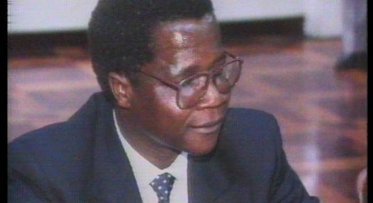Encontro entre Joaquim Chissano e Afonso Dhlakama