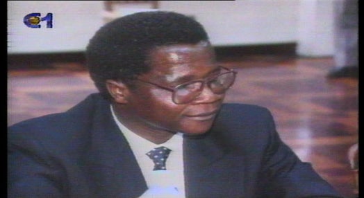 Encontro entre Joaquim Chissano e Afonso Dhlakama