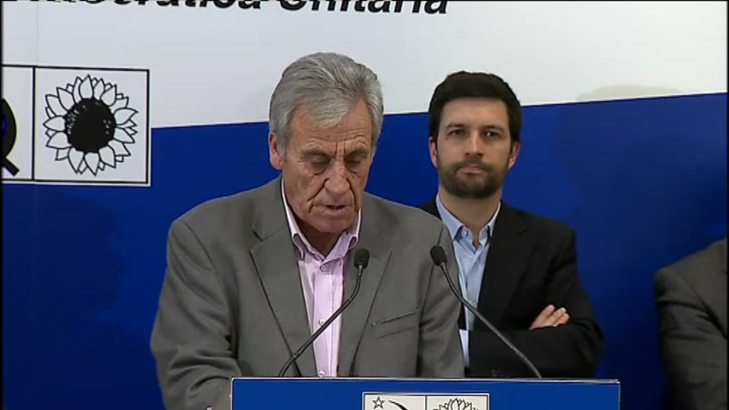 Conferência de imprensa de Jerónimo de Sousa