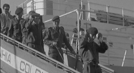 Chegada de tropas a Lisboa