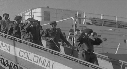 Chegada de tropas a Lisboa