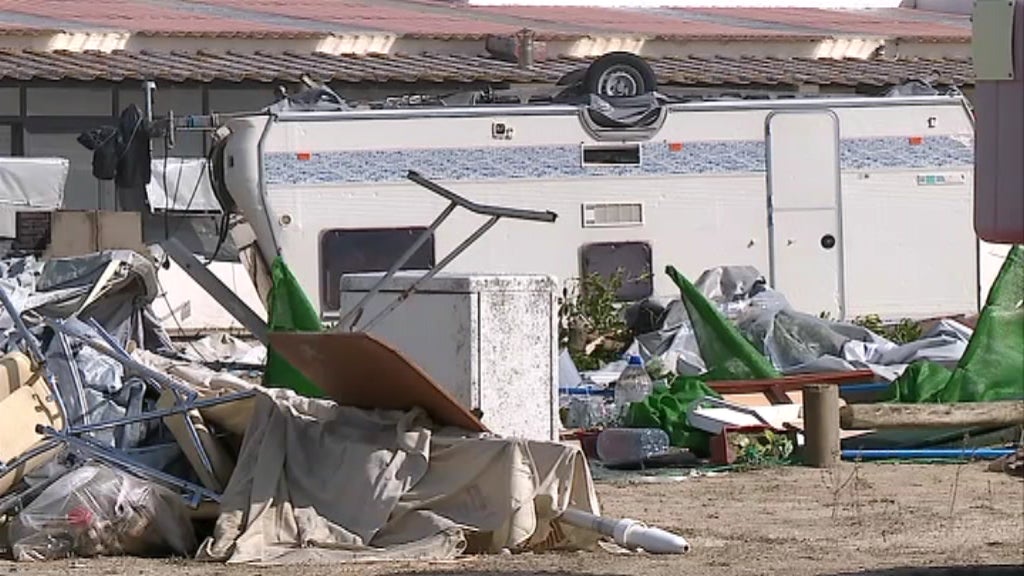 Estragos da tempestade Leslie na Figueira da Foz