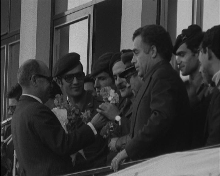 Manifestação de apoio ao MFA e à JSN em Felgueiras