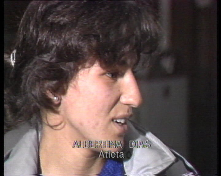 Selecção nacional de corta-mato no aeroporto da Portela