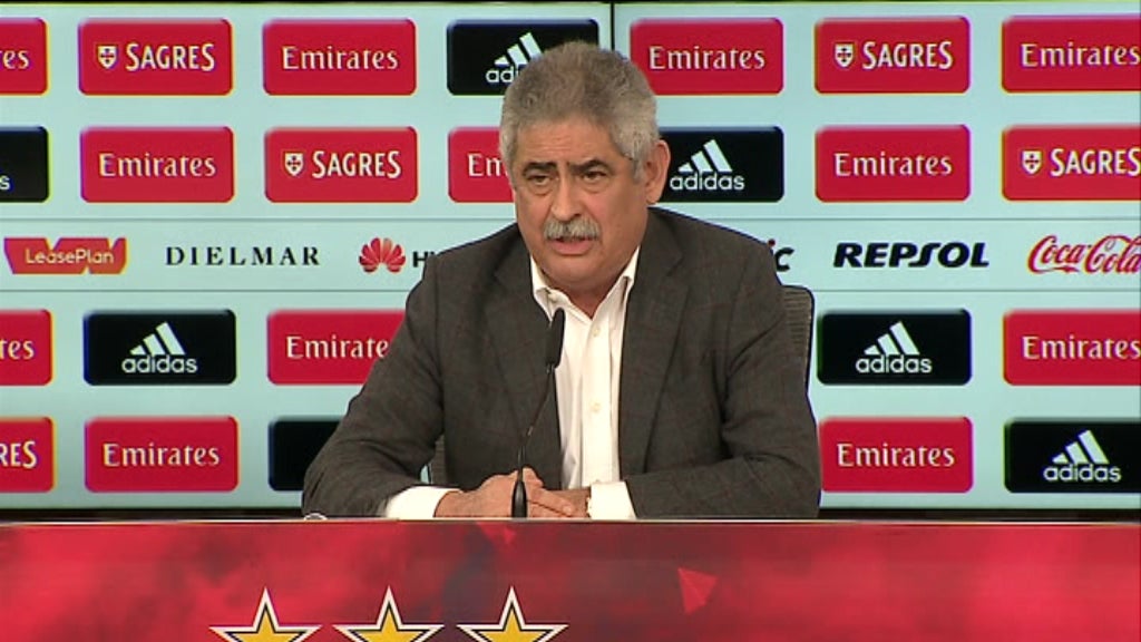 Conferência de imprensa de Luís Filipe Vieira