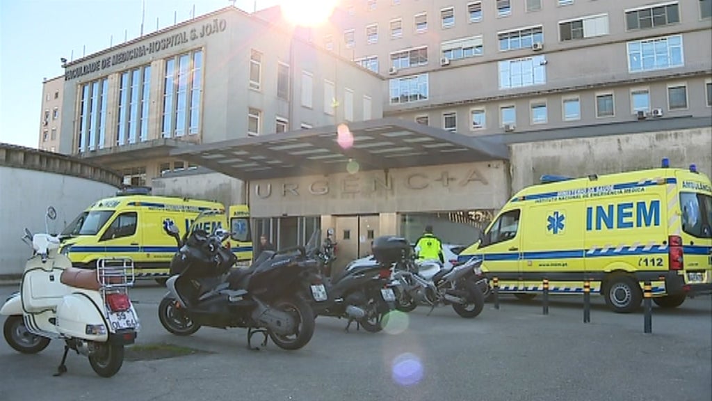 Urgências hospitalares congestionadas no Norte