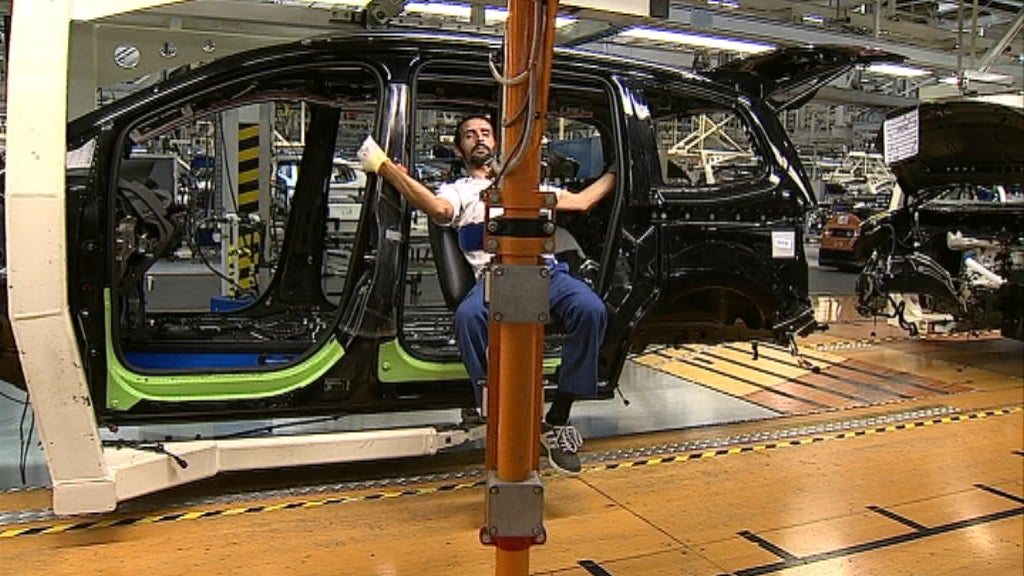 Descida no mercado automóvel