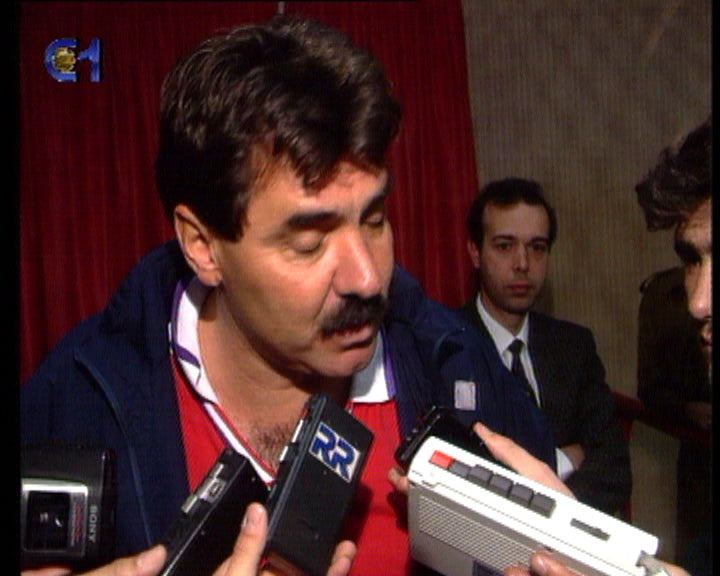 Futebol: Treino do Benfica