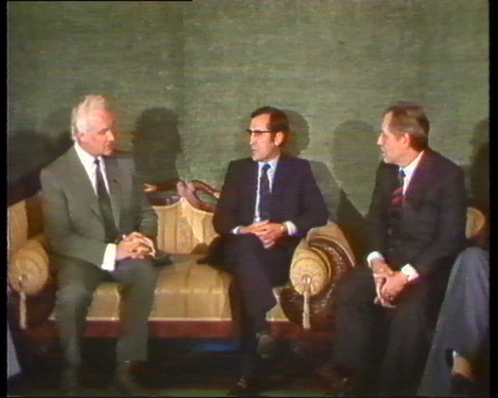 Ramalho Eanes com delegação soviética