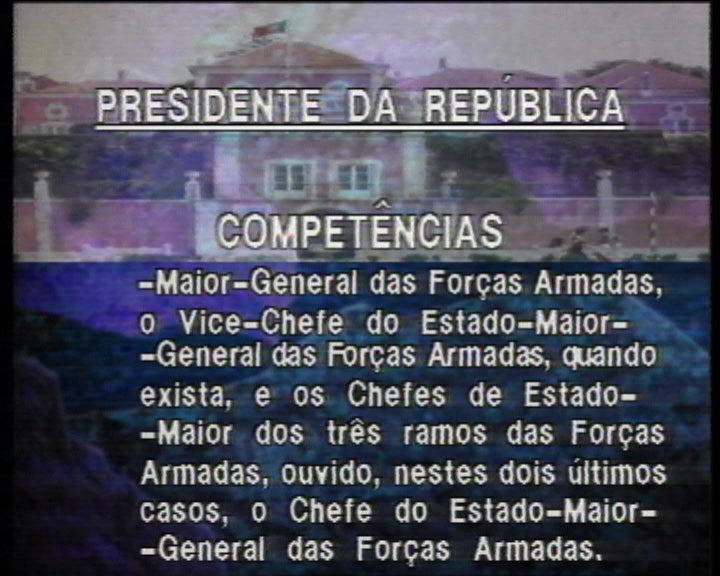 Competências do Presidente da República