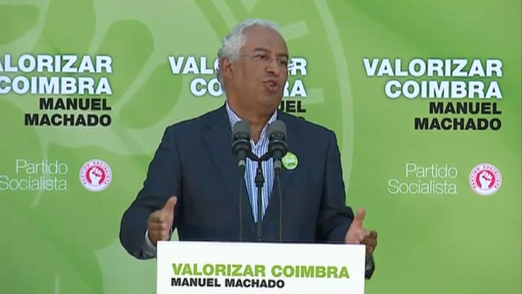 António Costa em Coimbra