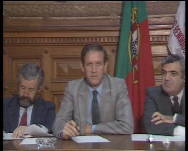 Conferência de imprensa do PRD