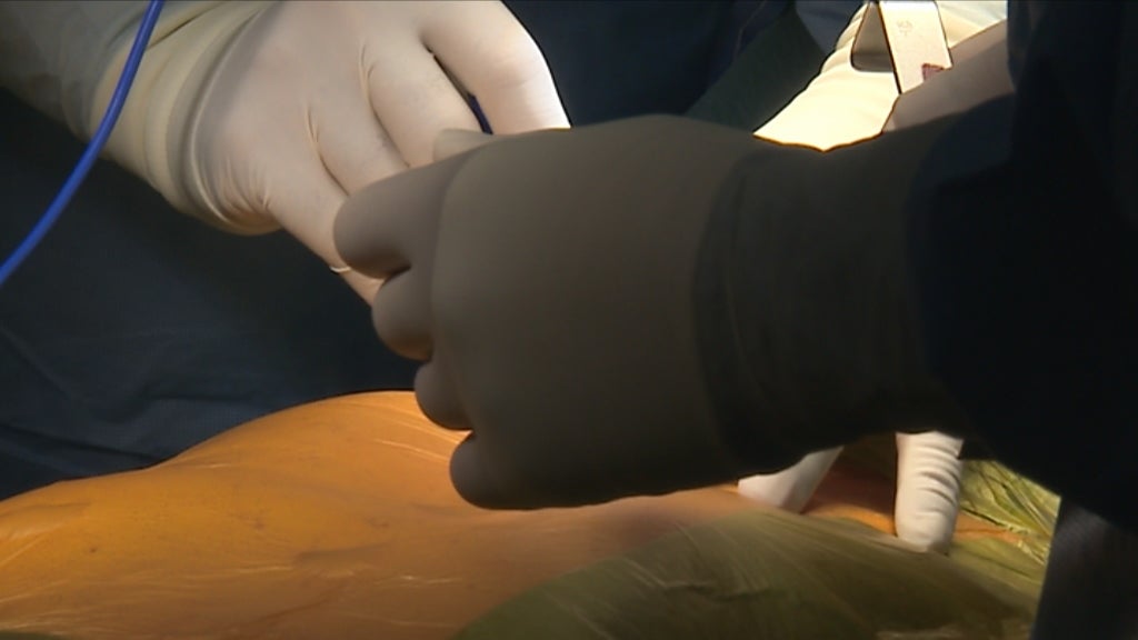 Falta de material médico