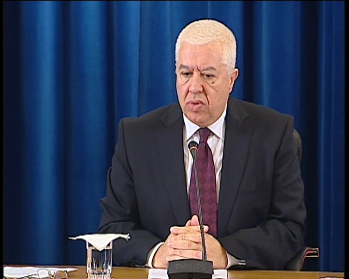 Conferência de imprensa de Teixeira dos Santos