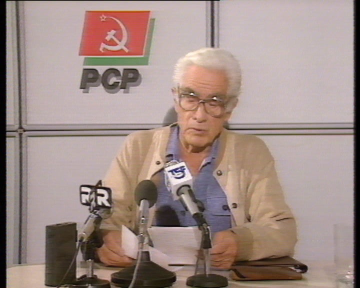 Conferência de imprensa de Álvaro Cunhal