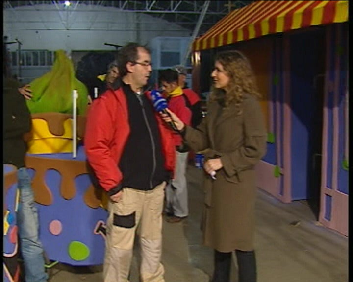 Preparativos para o Carnaval de Ovar