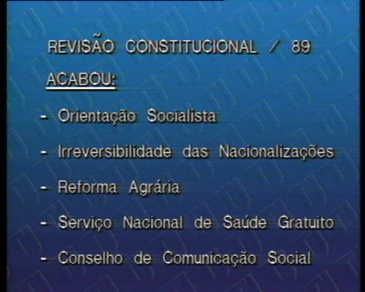 Alterações ao texto da Constituição
