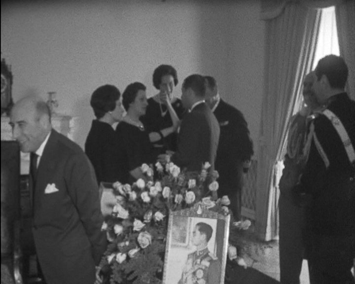 Américo Tomás com Giovanni Panico