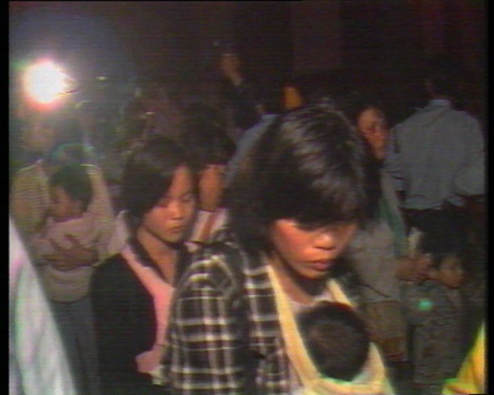 Manifestação em Macau