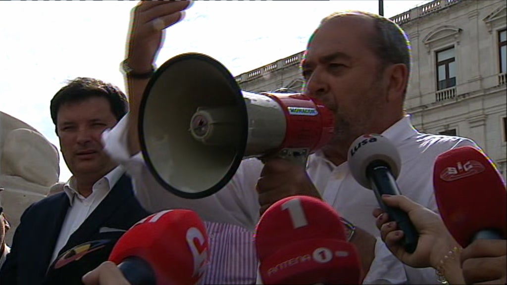 Protesto dos taxistas