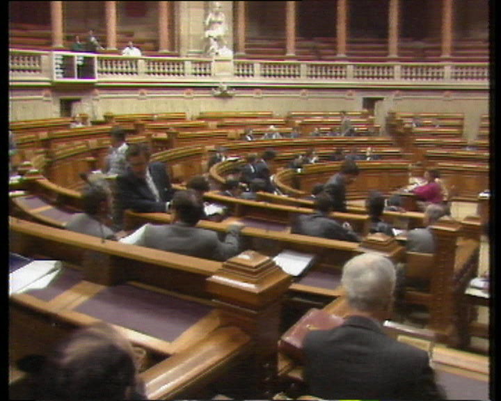 Sessão na Assembleia da República