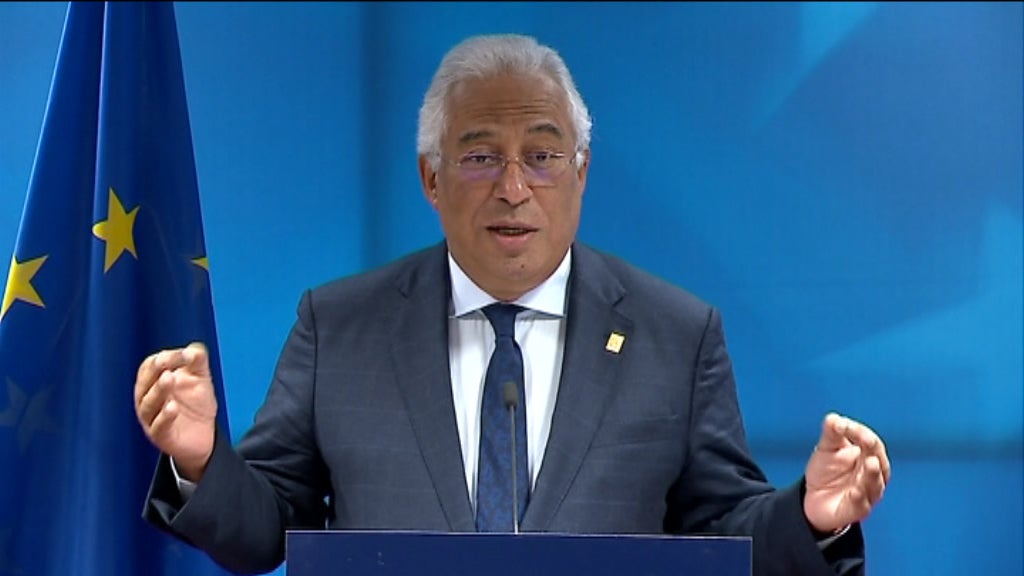 António Costa na Cimeira do Brexit