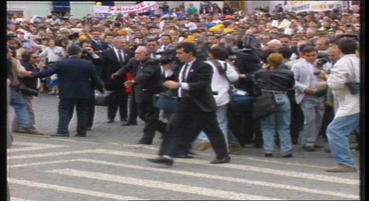 João Paulo II visita Ponta Delgada