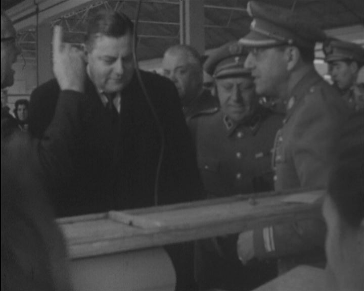 Visita de Franz Josef Strauss