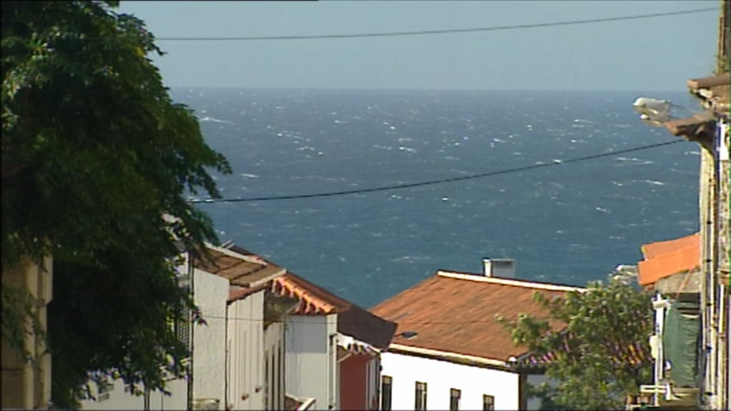 Balanço do furacão Ophélia em Santa Maria