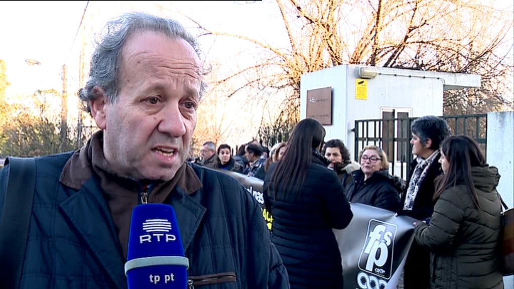 Greve dos Assistentes Operacionais da Escola Secundária de Maximinos