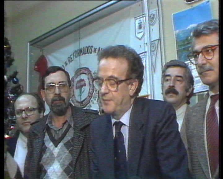 Jorge Sampaio no Centro de Reformados de Alcântara