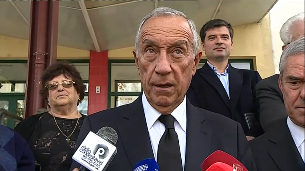 Marcelo Rebelo de Sousa na Sertã
