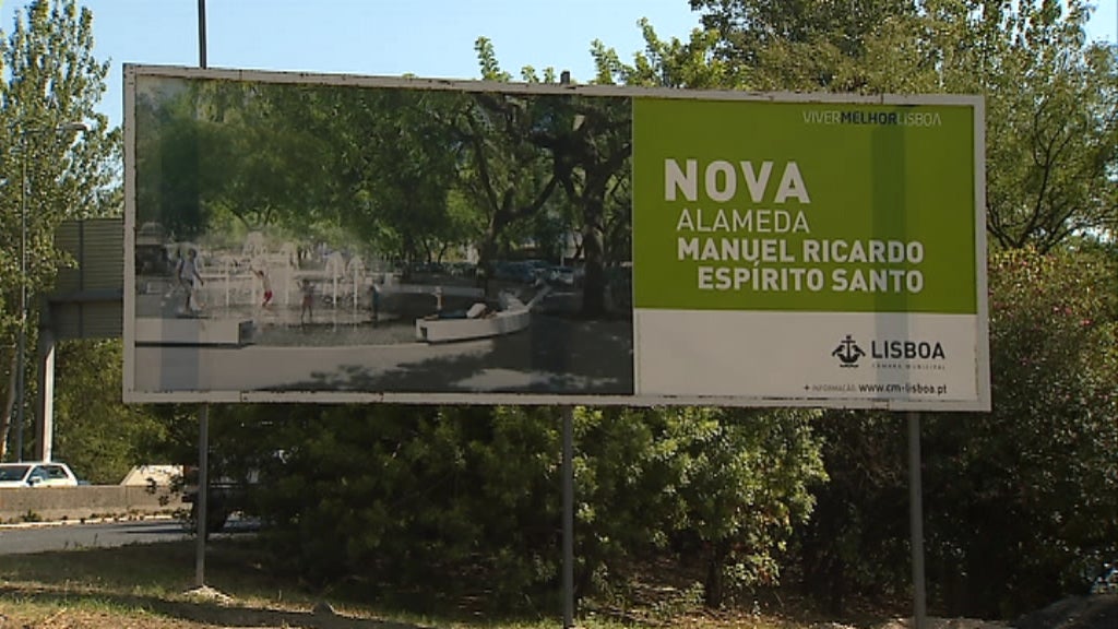 CNE proíbe cartazes da CML