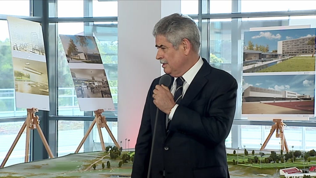 Ampliação do centro de estágios do Benfica