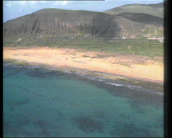 Mancha negra na Ilha de Porto Santo