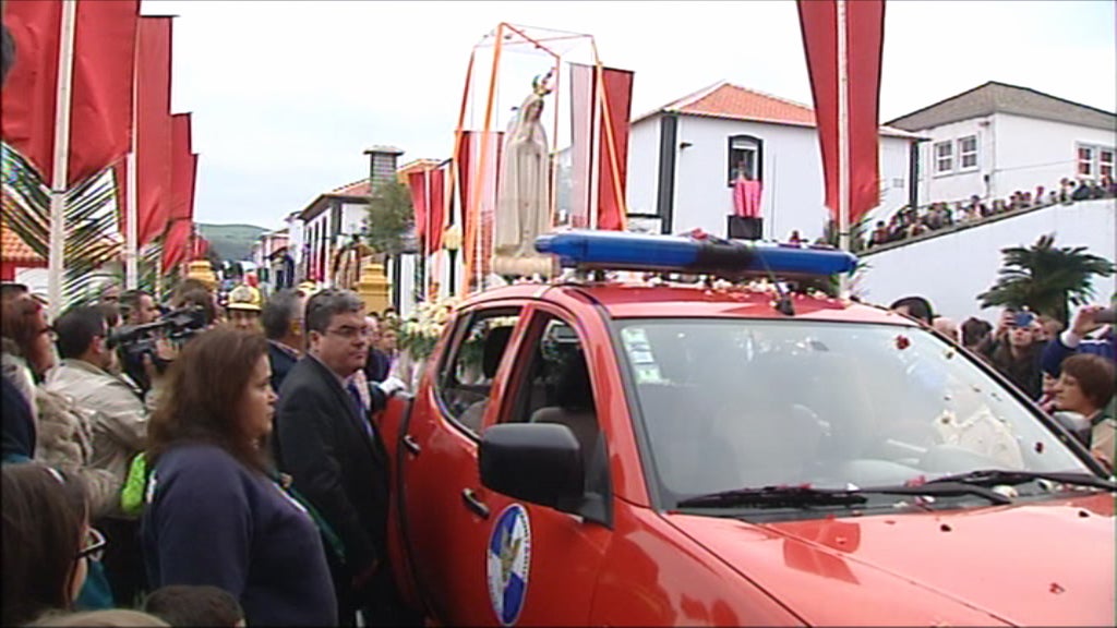 Imagem peregrina de Fátima na Ilha Terceira