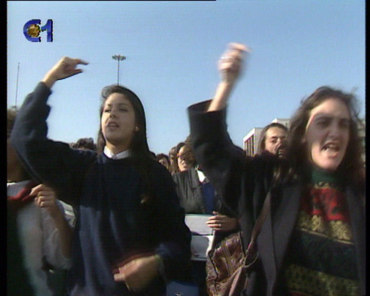 Protesto contra as propinas