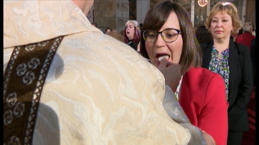 Missa de Domingo de Páscoa na Sé de Angra