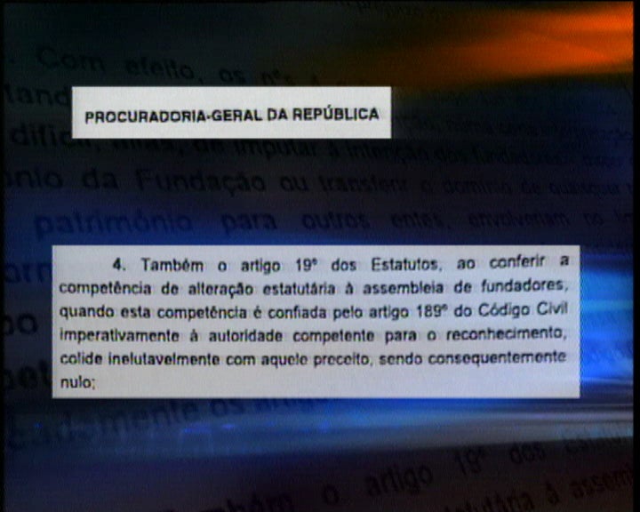 Relatório sobre a Fundação para a Prevenção e Segurança